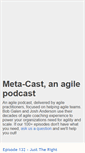 Mobile Screenshot of meta-cast.com